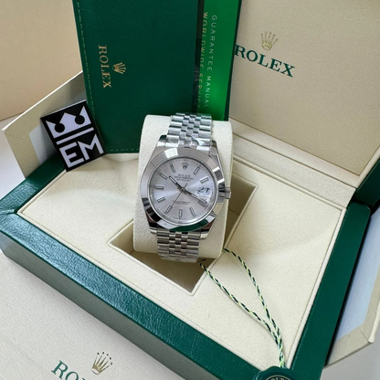 Rolex Datejust 41 – White Dial