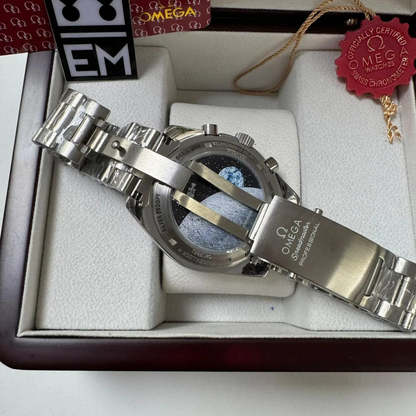 Omega Speedmaster “Apollo 11 Anniversary Edition” – White Dial | Stainless Steel Bracelet